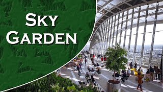 Sky Garden  20 Fenchurch Street London WalkieTalkie [upl. by Deraj]