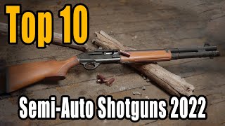 Top 10 SemiAuto Shotguns In The World 2022  MilitaryTube [upl. by Bartlet]