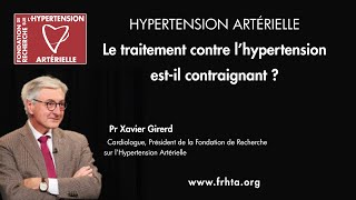 Le traitement contre lhypertension estil contraignant   Pr Xavier Girerd [upl. by Ackley878]