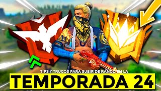 COMO LLEGAR A HEROICO Y MAESTRO EN DUELO DE ESCUADRAS TEMPORADA 24 FREE FIRE 🤯 Trucos secretos [upl. by Ardyaf]