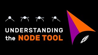 Vectornator tutorial on iPad  Understanding the Node tool [upl. by Odrahcir]