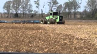 Steiger tiger plowing straight pipe [upl. by Stoddart]