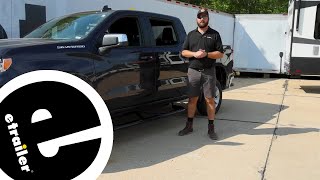 How to Set Up Your Westin Platinum Series Oval Nerf Bars on a 2023 Chevrolet Silverado 1500 [upl. by Annadroj960]