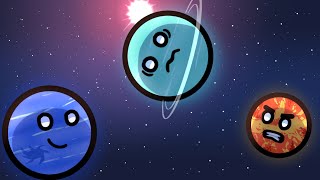 inclinación de los planetas inclination of the planets solarballs fanmade 🌚 [upl. by Naor380]