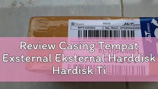 Review Casing Tempat Exsternal Eksternal Harddisk Hardisk Tipe Soket Socket SATA [upl. by Cristiano975]