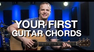 Your First Guitar Chords  Beginner Guitar Lesson 8 [upl. by Polash]