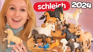 De NIEUWSTE Schleich 2024 paarden UNBOXING 🤩 FJORDEN amp FRIESE PAARDEN 🐴 [upl. by Einattirb]