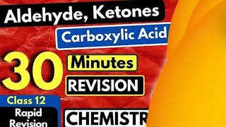 Aldehyde amp Ketone  Structure Nomenclature Chemical properties amp Chemical Test Chemistry Chapter 8 [upl. by Necyla]