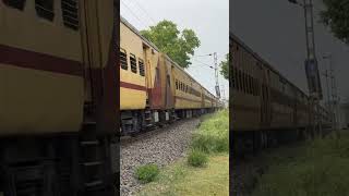 WAG 9 hauling Gangasagar Express train highspeedjourney icf [upl. by Leelaj]