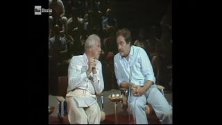 Ugo Tognazzi intervista con Luciano Salce 1979 [upl. by Grimaud]