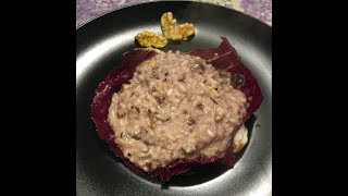 risotto gorgonzola radicchio e noci [upl. by Nicholson154]