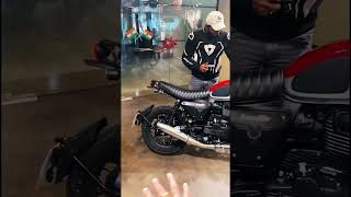 2022 Yezdi Scrambler Exhaust Sound [upl. by Dnyletak492]