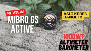 WAJIB TONTON INI SEBELUM TAU KEKURANGAN DAN KELEBIHAN MIBRO GS ACTIVE REKOMENDASI SMARTWATCH 2024 [upl. by Rodnas]