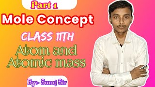 moleConcept Atom Class11 Somebasicchemistry science class11th moleconcept video chemistry [upl. by Uri]