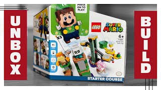 Lego Super Mario  Adventures With Luigi  Unboxing and Build [upl. by Dyun]