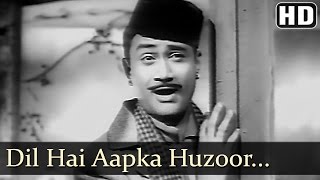 Dil Hai Aapka Hujur  Dev Anand  Madhubala  Jaali Note  Bollywood Old Songs  OPNayyar [upl. by Revned]