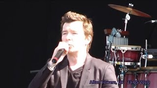 Rick Astley live  Never Gonna Give You Up HD  Alton Towers UK  23052010 [upl. by Isej]