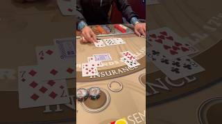 Huge double incoming casino gambling money blackjack [upl. by Alyak]