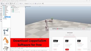 How to Download CoppeliaSim Software for Free  How to Download Vrep Software for Free [upl. by Neltiac]