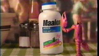 Maalox  1994 Commercial [upl. by Dlonyer]