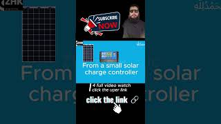 Best PWM solar charge controller installation using 150 watt solar panel explain diagram wiring [upl. by Ojaras]