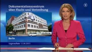 quotFlucht Vertreibung und Versöhnungquot Merkel startet Bau für Dokumentationszentrum [upl. by Nielson]