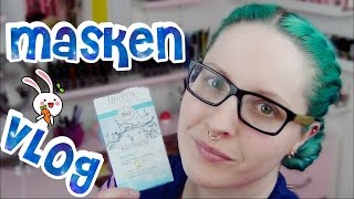 Masken Vlog  Makeup muss nicht immer hübsch sein Lavera Q10 Maske [upl. by Bowrah]