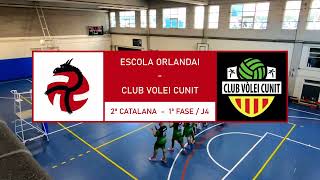 Escola Orlandai vs CV Cunit  2ª CAT 2425  1ª Fase  J4 [upl. by Renard]