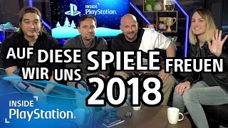 Die besten Spiele 2018 Auf diese PS4Titel könnt ihr euch freuen [upl. by Concoff333]