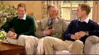 Prince William Prince Harry amp The Prince of Wales interview with Ant and Dec [upl. by Eillim182]