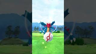 Druddigon Pokémon GO Raid New Catch Screen [upl. by Gem]