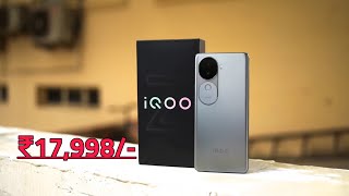 This Smartphone is Best ₹17998 really iQooZ9s Lets Find amp Unboxing of Amazon Retail Unit [upl. by Lezley]