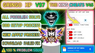 GRINGO XP V97 ALL PROBLEM SOLVE  OBB SETUP PROCESS  DOWNLOAD FAILED SOLVE  LOGIN SOLVE  MOD MENU [upl. by Frazier]