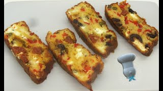 Recette du cake chorizo féta poivron [upl. by Rianna]