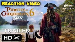 Pirates of the Caribbean 6 Trailer 😱 Reaction Video  Pakistani reaction on pirates of the Caribbean [upl. by Small]