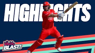 Croft and Vilas Strike For Lightning  Lancashire v Essex  Highlights  Vitality Blast 2022 [upl. by Patrica]