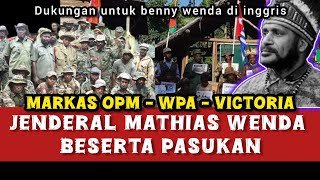 JENDERAL MATHIAS WENDA dan Pasukan WPA Victoria mendukung Benny Wenda di Inggris  Manuskrip Papua [upl. by Asir1]