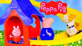 Bubble Guppies Puppy Playhouse Peppa Pig Lookout Tower Elevator Toy Episodes by DCTC [upl. by Reyaht477]