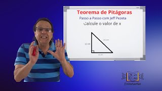 Teorema de Pitágoras Aula 01 com Jeff Pezeta [upl. by Lenes]