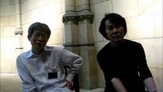 Ars Electronica 2011 Interview with Oriza Hirata and Hiroshi Ishiguro Sayonara VI [upl. by Lola399]