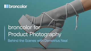 broncolor for Product Photography  Behind the Scenes with Demetrius Neal [upl. by Eissert792]