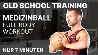 Medizinball Full Body Workout  Nur 7 Minuten  ARTZT Vintage [upl. by Dierolf]