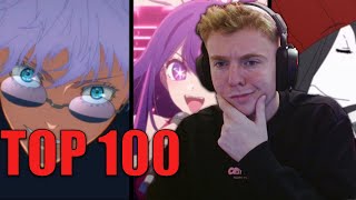 The Top 100 Anime Openings of 2024 are SHOCKING [upl. by Massingill130]