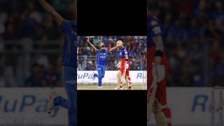 Bhumra vs Virat Kohli shortvideo feedshorts youtubeshorts bhumrah viratkkohli cricket shorts [upl. by Enyallij]