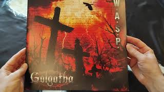 WASP  Golgotha Vinyl Review [upl. by Attelrahc531]