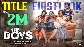 The Boys  Official Title Promo  Santhosh P Jayakumar  Arun Gautam  Kingsley  Divo Music [upl. by Alleuqcaj]