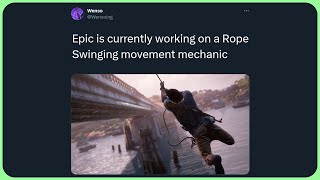 New Movement is Coming to Fortnite Rope SwingingClimbing [upl. by Daniell]