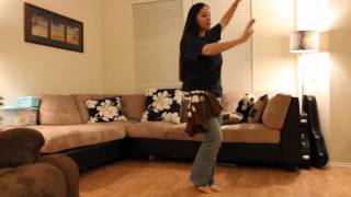 Mele Kalikimaka Hula Dance  Practice Video [upl. by Undine359]