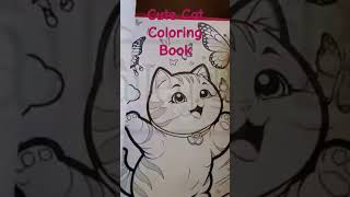 Cute Cat Coloring Book by BaileyBlackCreative [upl. by Nandor]