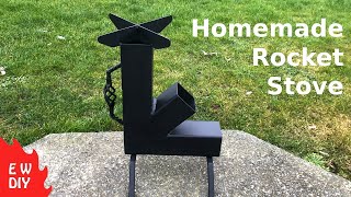 How to make a rocket stove 🔥🔥🔥 [upl. by Corella638]